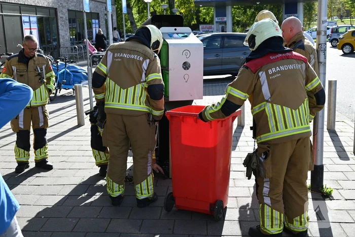 Brand in winkel door elektrisch apparaat