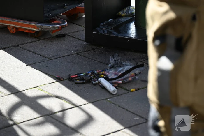 Brand in winkel door elektrisch apparaat