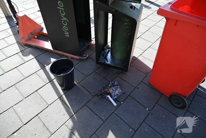 Brand in winkel door elektrisch apparaat