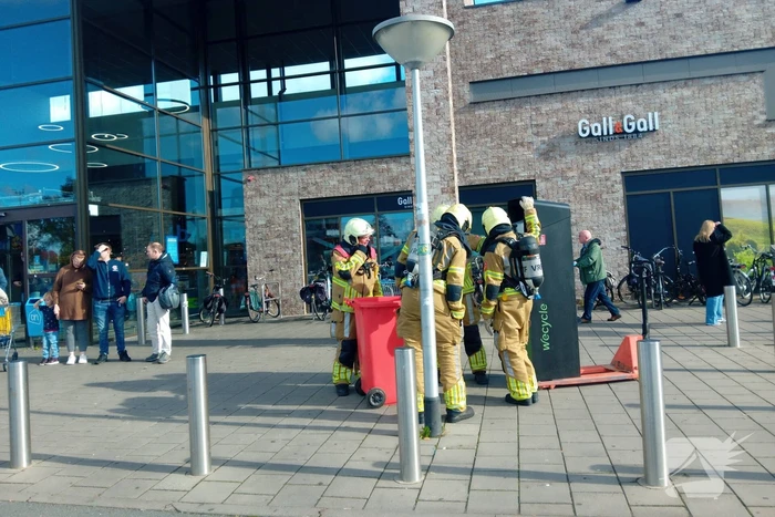 Brand in winkel door elektrisch apparaat