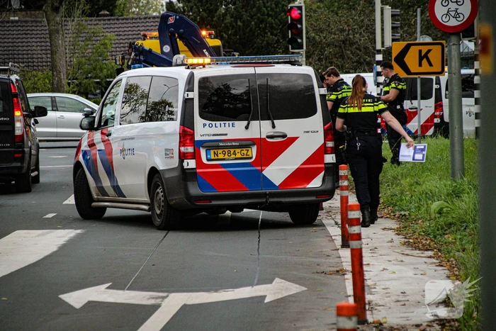 Kop-staartbotsing leidt tot schade, geen gewonden