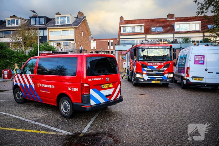 Omgeving afgezet door gaslekkage
