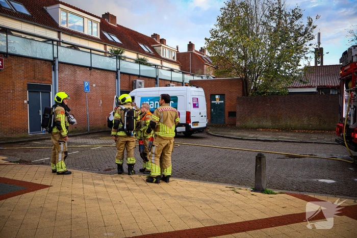 Omgeving afgezet door gaslekkage