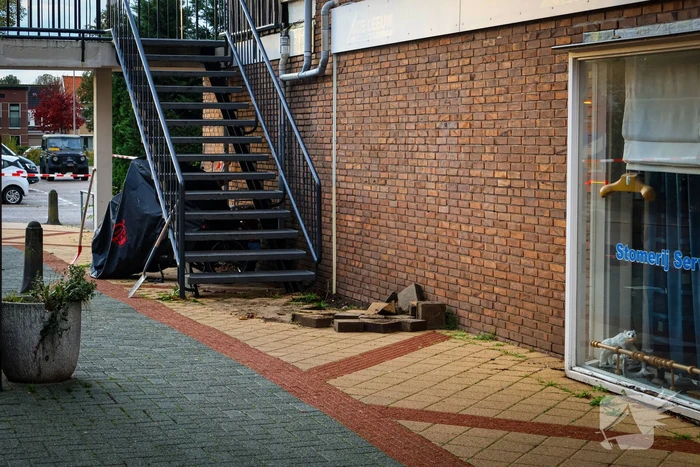 Omgeving afgezet door gaslekkage