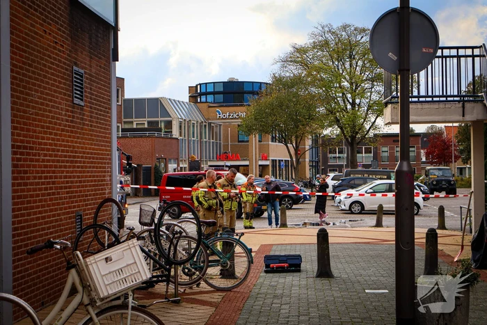 Omgeving afgezet door gaslekkage