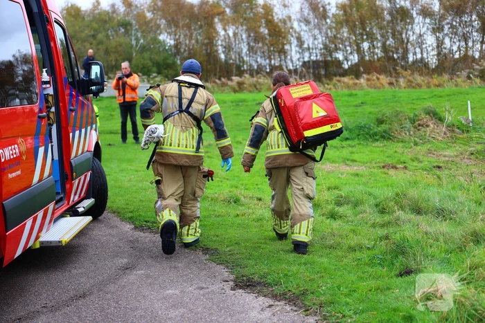 Zoekactie naar persoon te water met traumaheli
