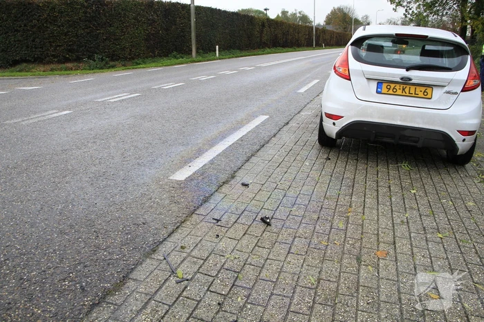 Verkeershinder door kop-staartaanrijding