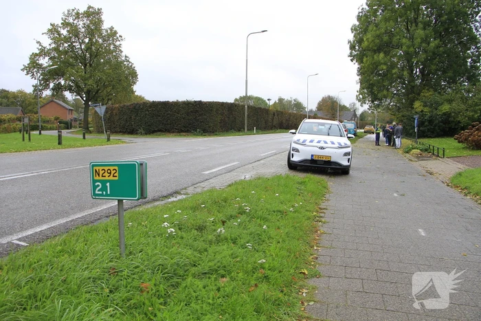 Verkeershinder door kop-staartaanrijding