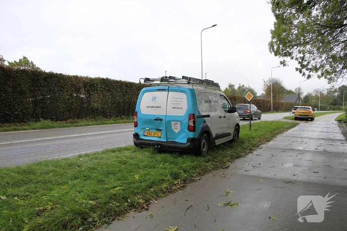Verkeershinder door kop-staartaanrijding
