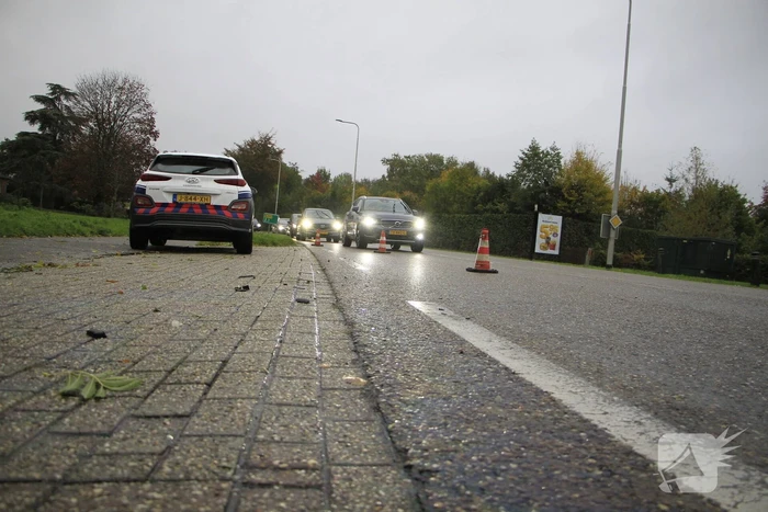 Verkeershinder door kop-staartaanrijding