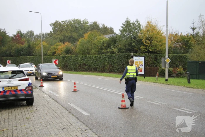 Verkeershinder door kop-staartaanrijding