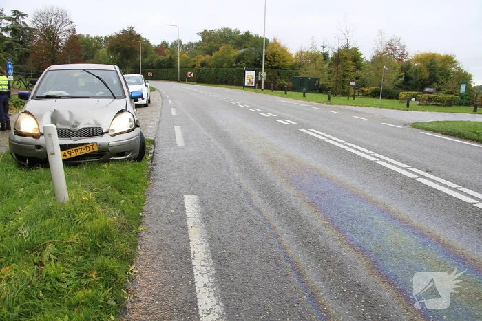 Verkeershinder door kop-staartaanrijding