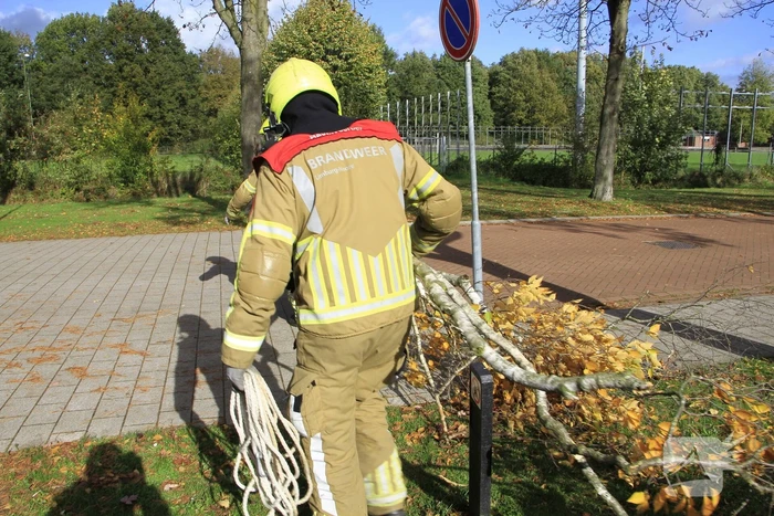 Tak valt door storm