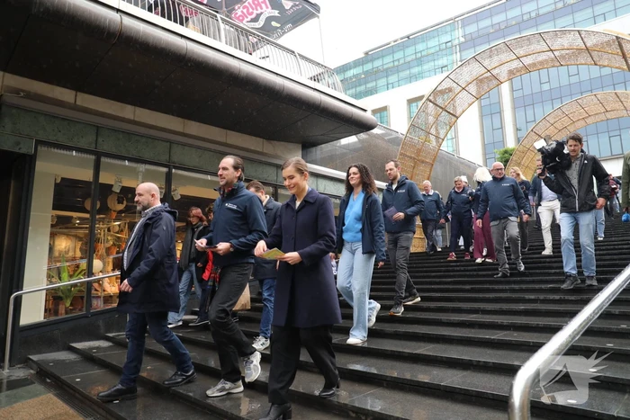 Lidewij de Vos brengt bezoek aan de stad