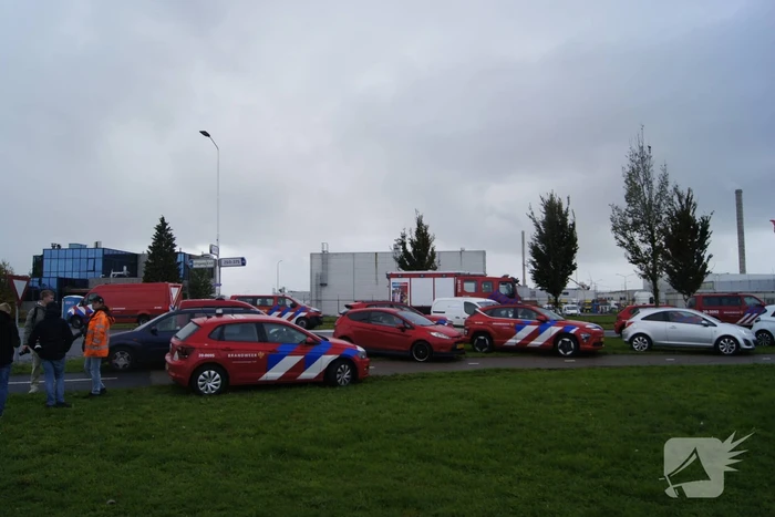 Grootschalige inzet bij industriebrand