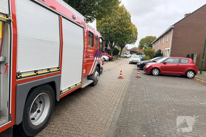 Hulpdiensten ingezet voor gaslekkage