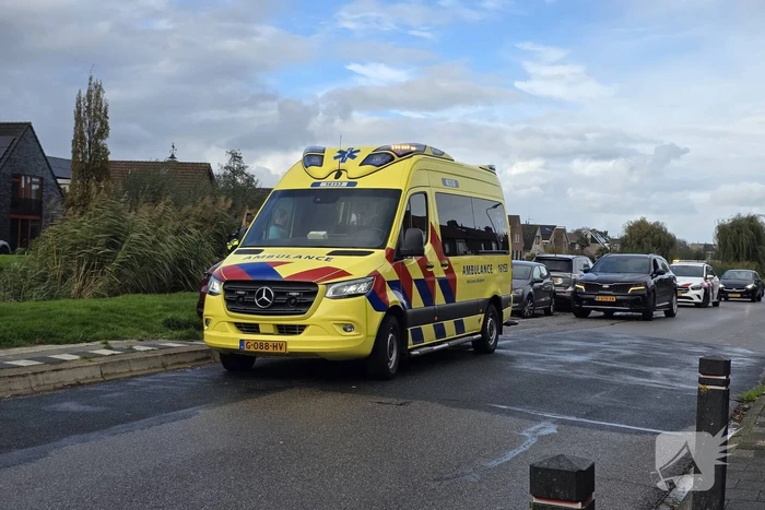 Automobilist ramt palen uit de grond