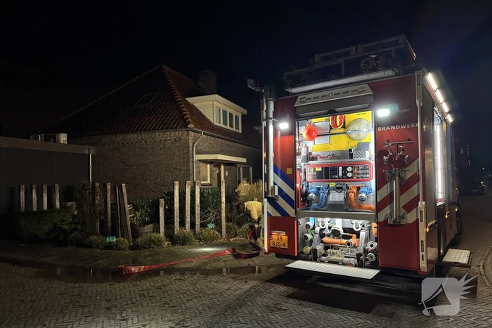 Waterlekkage leidt tot actie van de brandweer