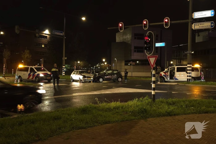 Schade bij kruispuntongeluk