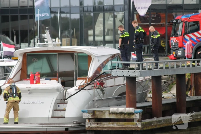 Brand in vaartuig na werkzaamheden