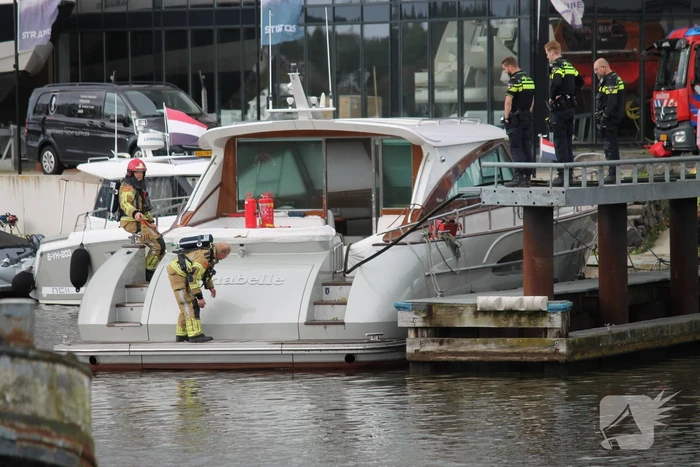 Brand in vaartuig na werkzaamheden