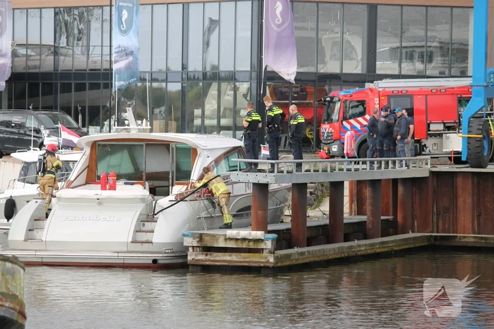 Brand in vaartuig na werkzaamheden