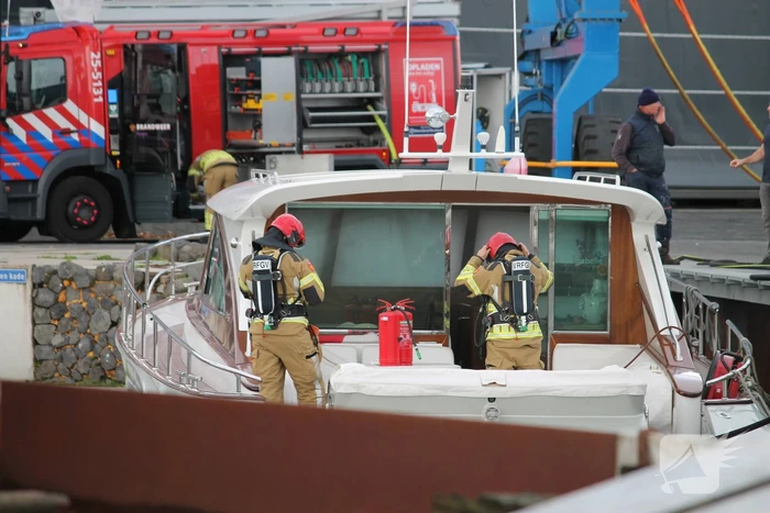 Brand in vaartuig na werkzaamheden