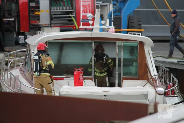 Brand in vaartuig na werkzaamheden