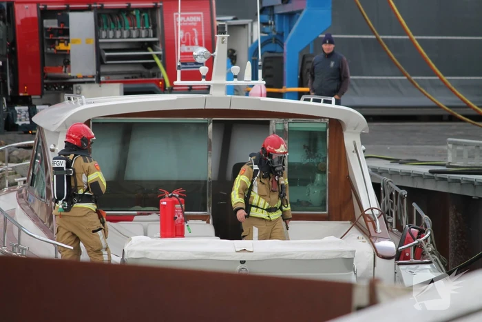 Brand in vaartuig na werkzaamheden