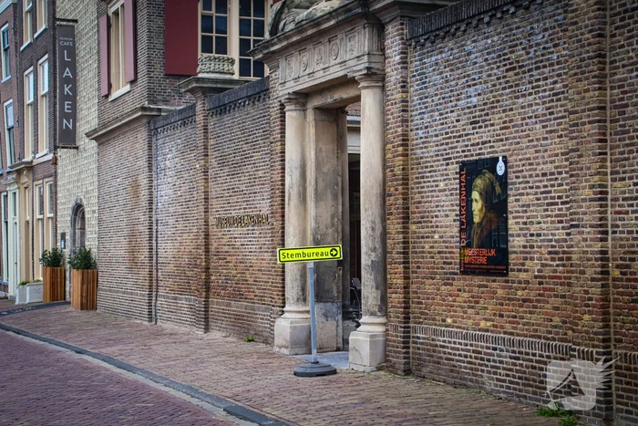 Veel mensen stemmen in de Leidse regio
