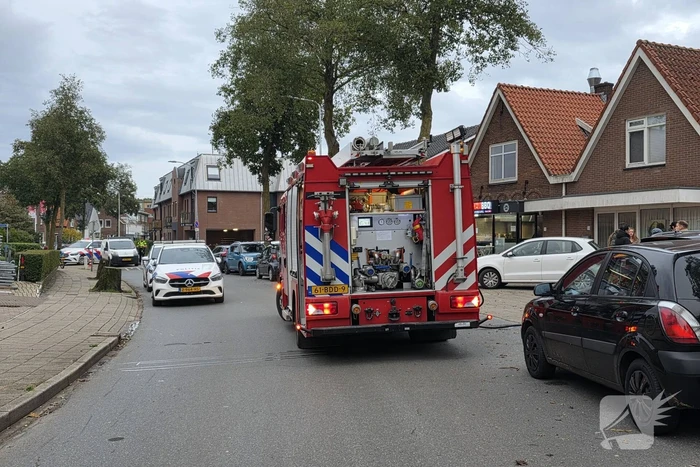 Brand in bijgebouw leidt tot grote rookontwikkeling