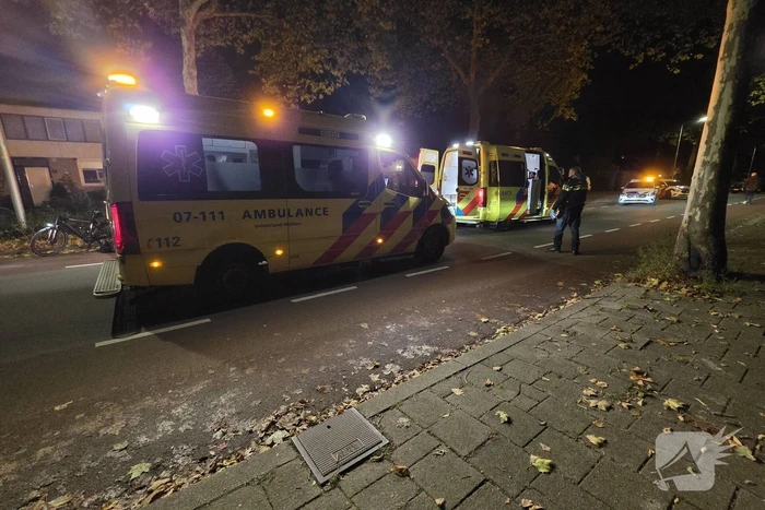 Fietser gewond na val, traumateam opgeroepen