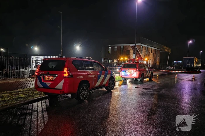 Brandweer onderzoekt ongeval met gevaarlijke stof