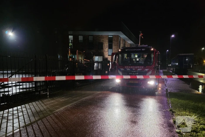 Brandweer onderzoekt ongeval met gevaarlijke stof