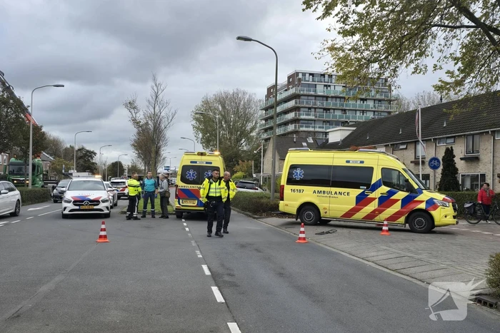 Auto belandt in bosschages
