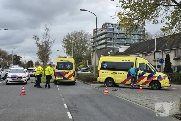 Auto belandt in bosschages