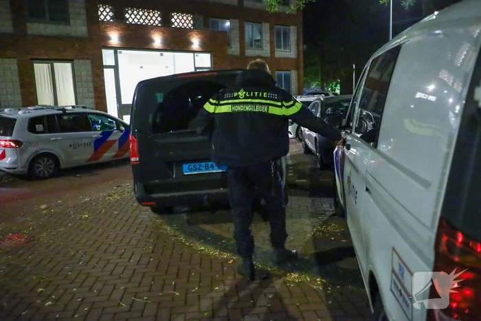 Politie inzet hond na woningoverval