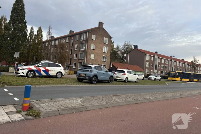Kop-staart met twee voertuigen