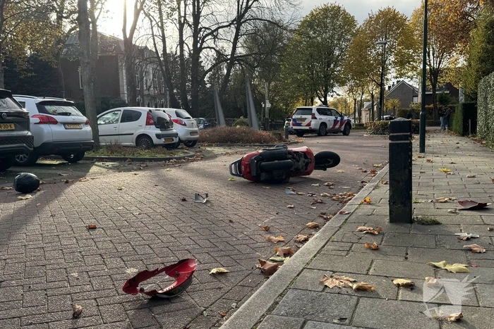 Ongeval met scooter na mislukte wheelie