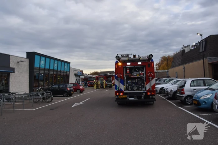 Winkelbrand vraagt snelle brandweerinzet