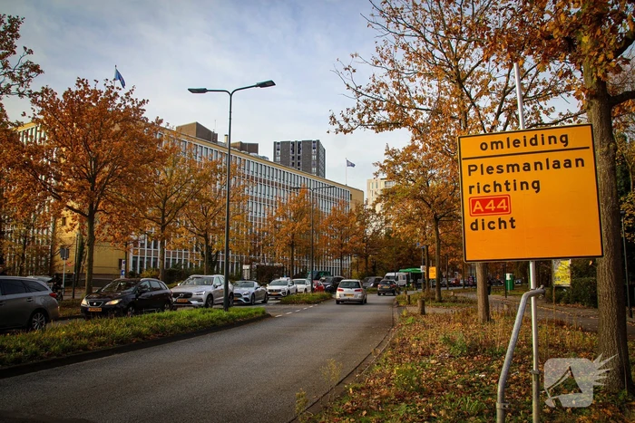 Bouw van nieuw fietsplein zorgt voor flinke verkeerschaos