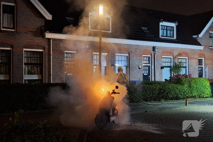 Onderzoek naar scooterbrand gestart