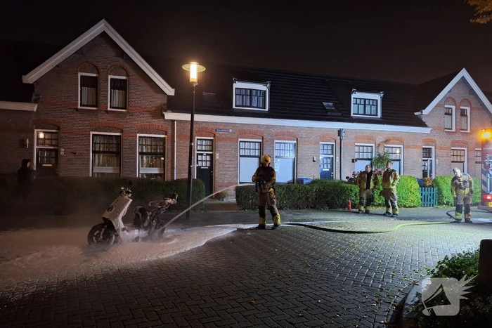 Onderzoek naar scooterbrand gestart