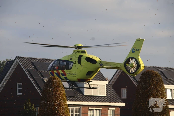 Zwaargewonde bij incident op rotonde