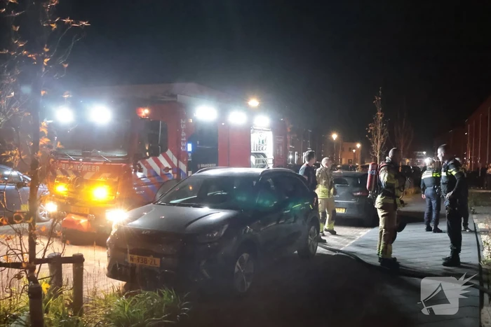 woningbrand door vlam in pan