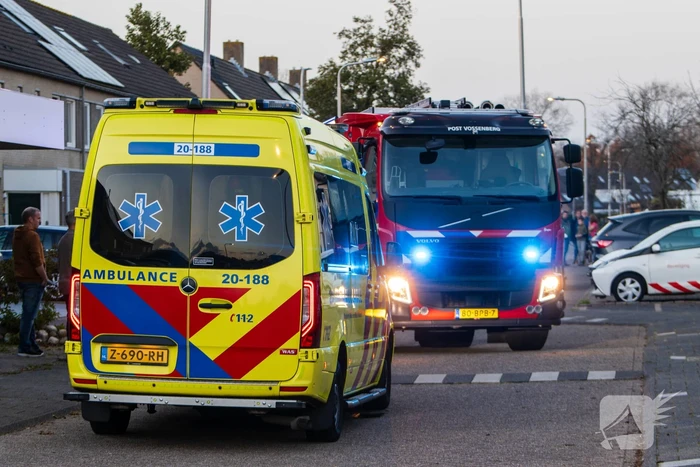 Eigenaar woning naar ziekenhuis na brand in schuurtje