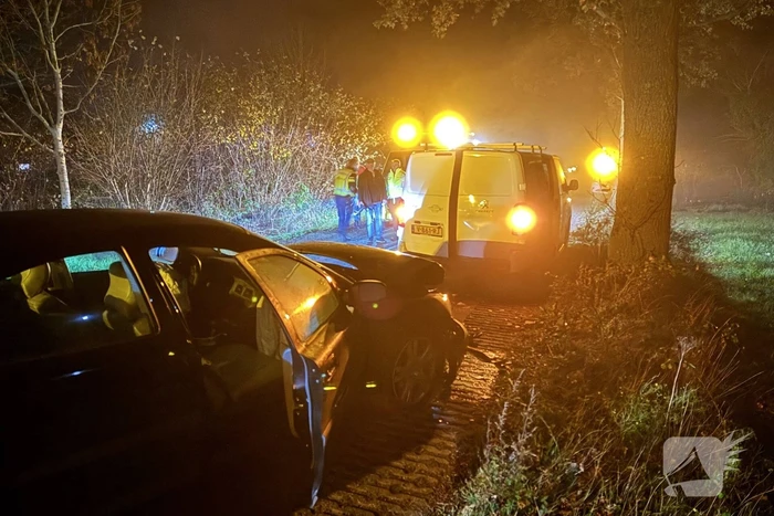 Meerdere gewonden na botsing door mist