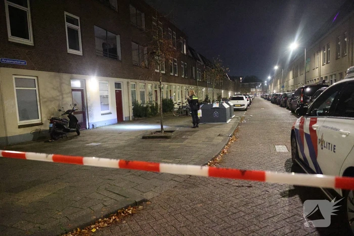 Explosie bij portiek mogelijk wraakactie