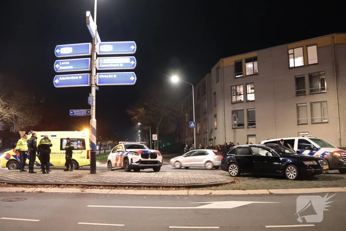 ongeval tussen politievoertuig en auto
