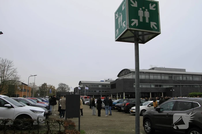 Brandalarm af bij laswerkzaamheden